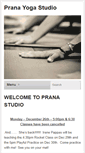 Mobile Screenshot of pranastudio.com
