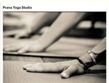 Tablet Screenshot of pranastudio.com